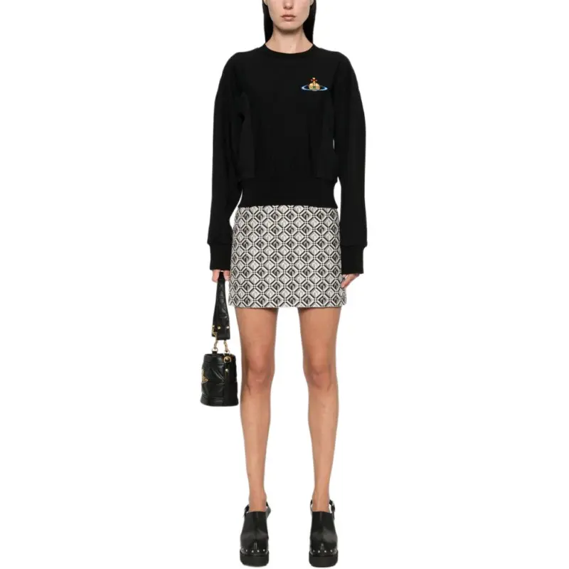 Vivienne Westwood Orb Embroidered Crewneck Sweatshirt-1