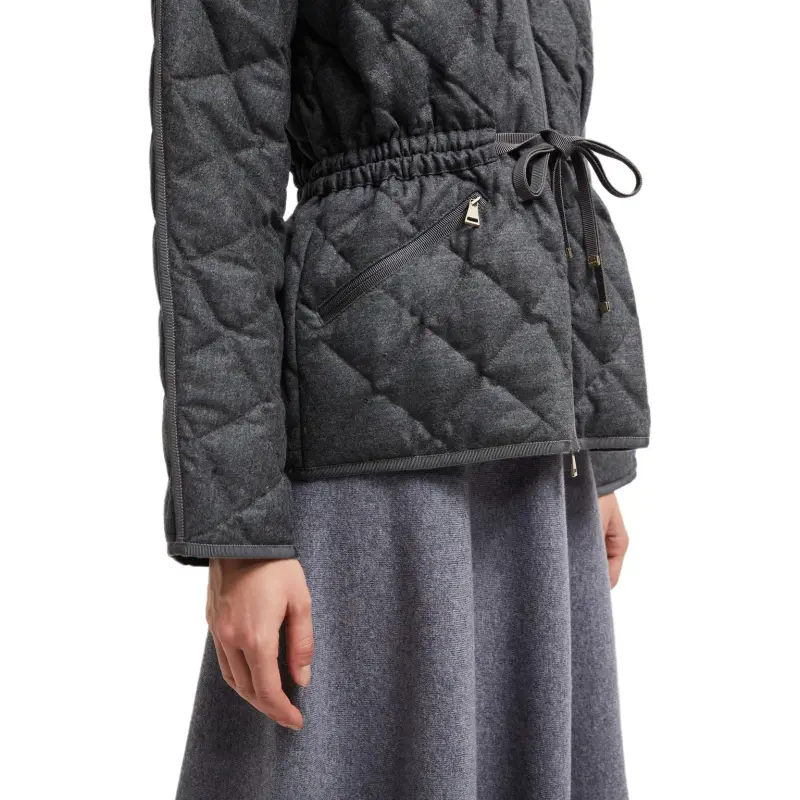 Moncler Down Jackets Women's Dark Gray-4