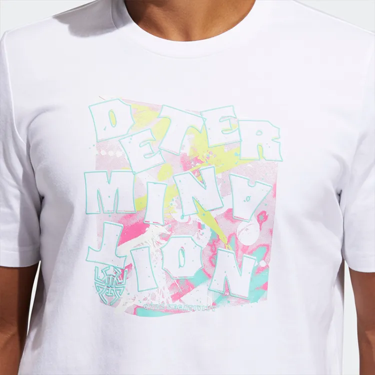 Adidas T Shirts Men White-4