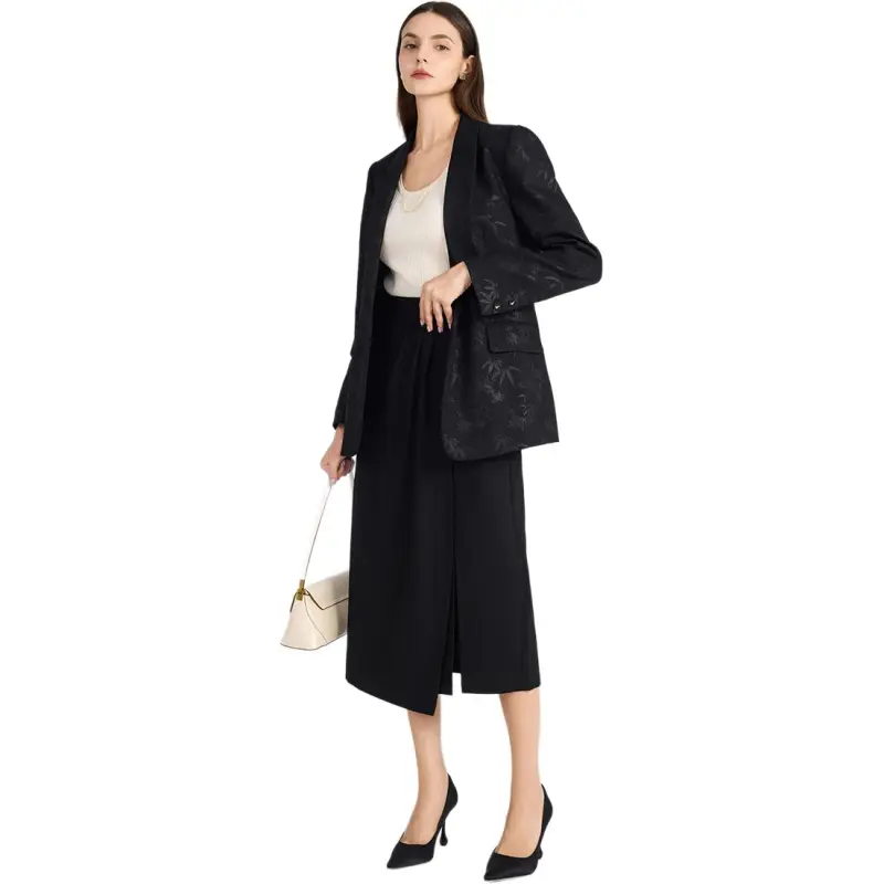 NINE WEST Business Suit Women's Black-6