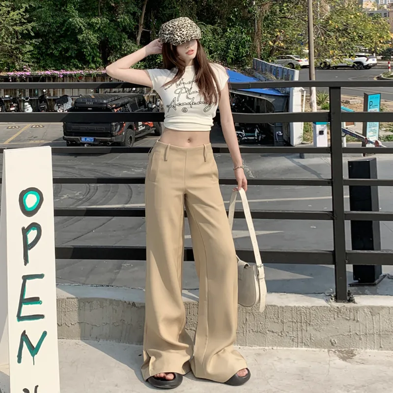 OROI Suit Trouser Women's Khaki-4
