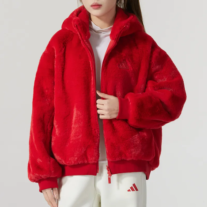 Adidas Jackets Women's Red-2