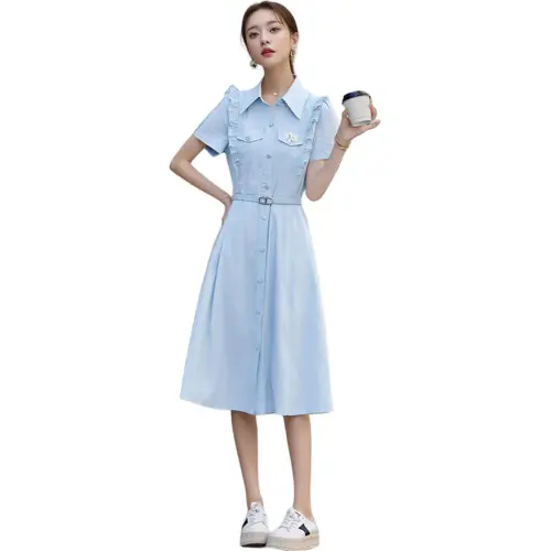 Fele.d Short Sleeved Dress Women's