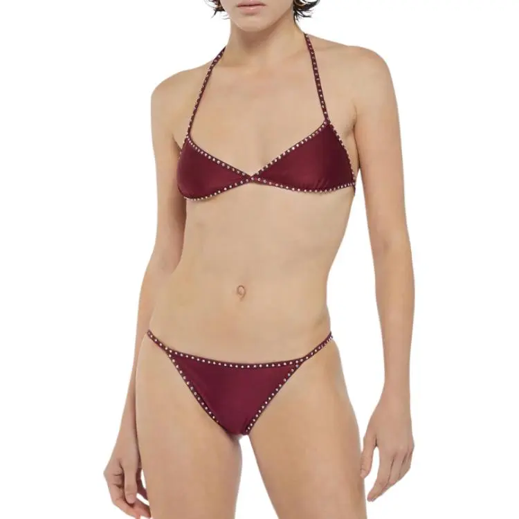 Oséree Embellished Two Piece Swimsuit-2