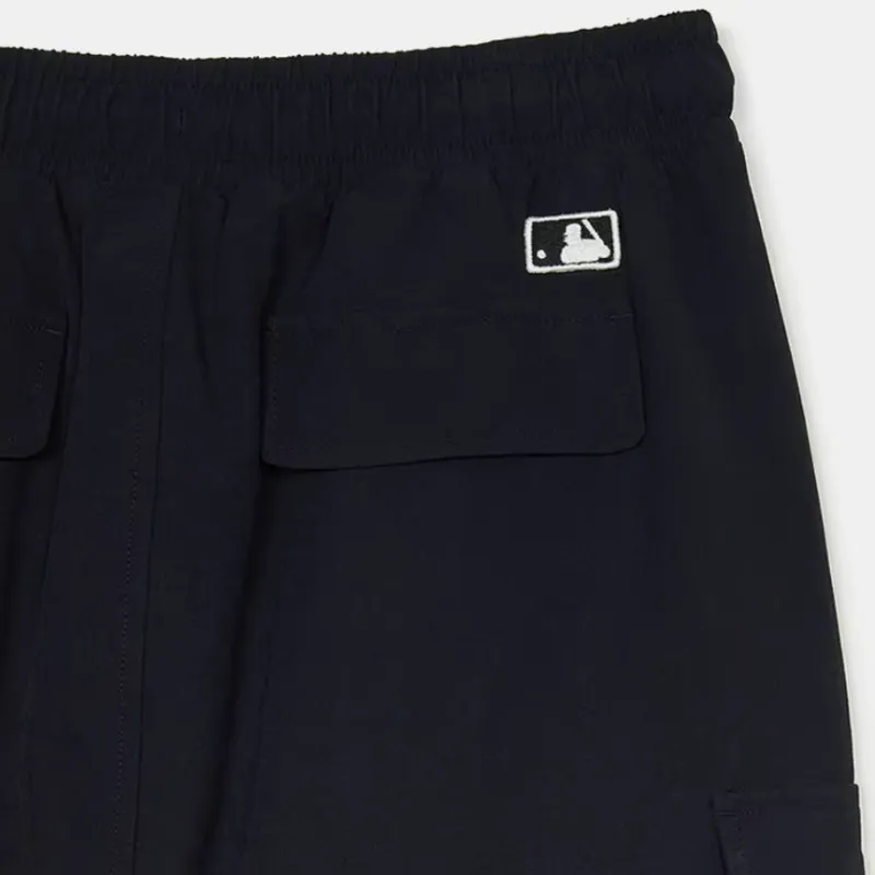 MLB Basic Collection New York Yankees Casual Long Skirts Women's Black-4
