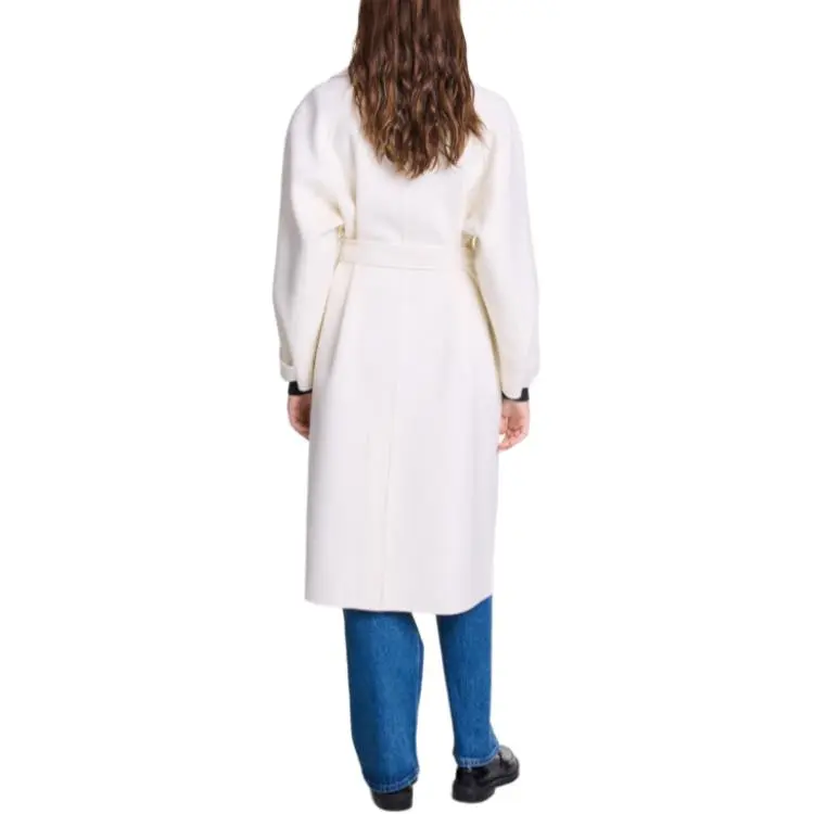 Maje Long Belted Coat-3