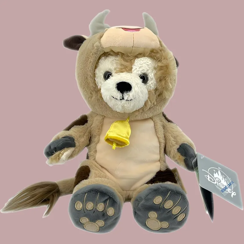 Disney Cow Duffy Compatible For Above 3 Years Old Audience Dolls Plush Doll Medium Size Height Shanghai Disney-2