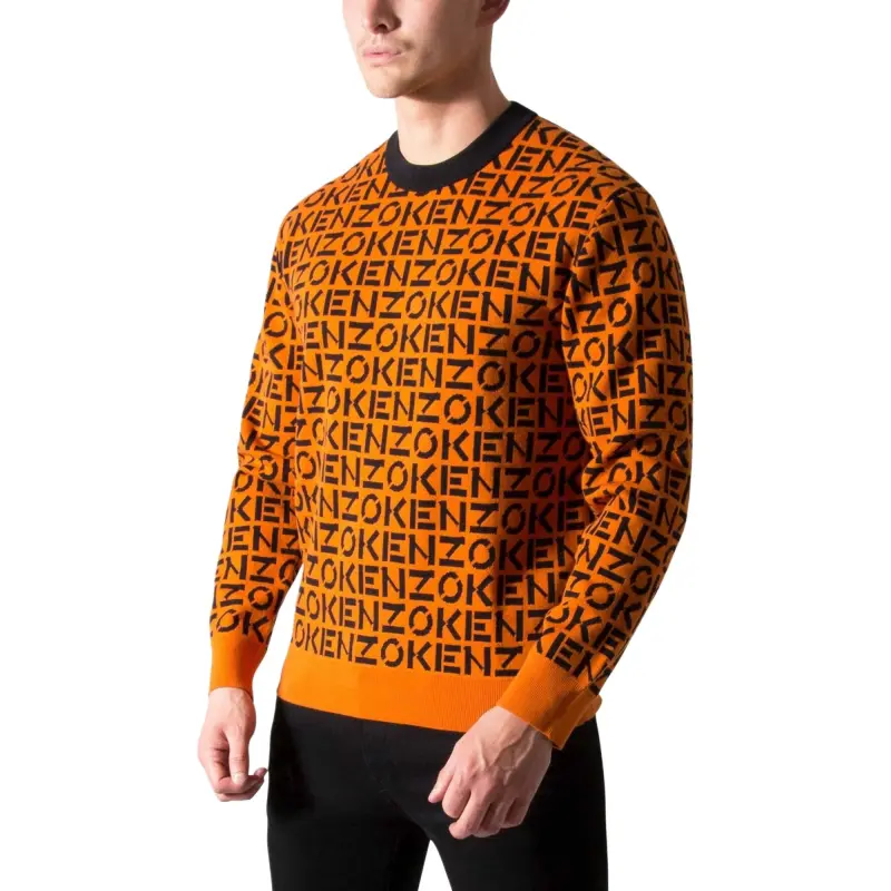 KENZO Sweaters Men Orange-2