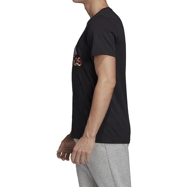 Adidas T Shirts Men Black-4