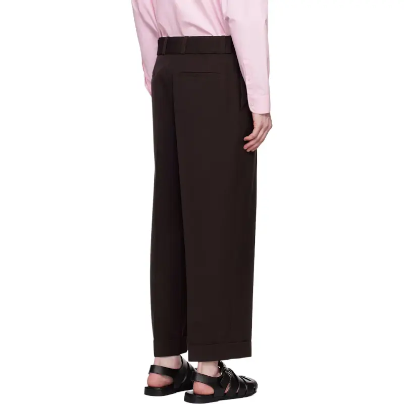 JIL SANDER Casual Pants Men's Brown-1