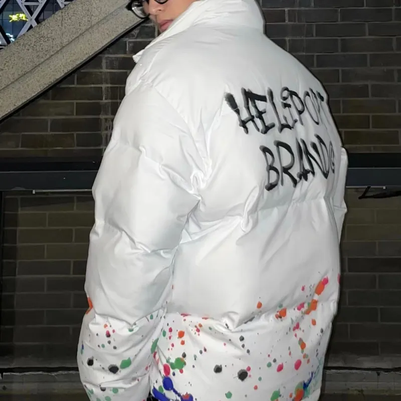 HELIPORT Puffer Jacket Unisex White-7