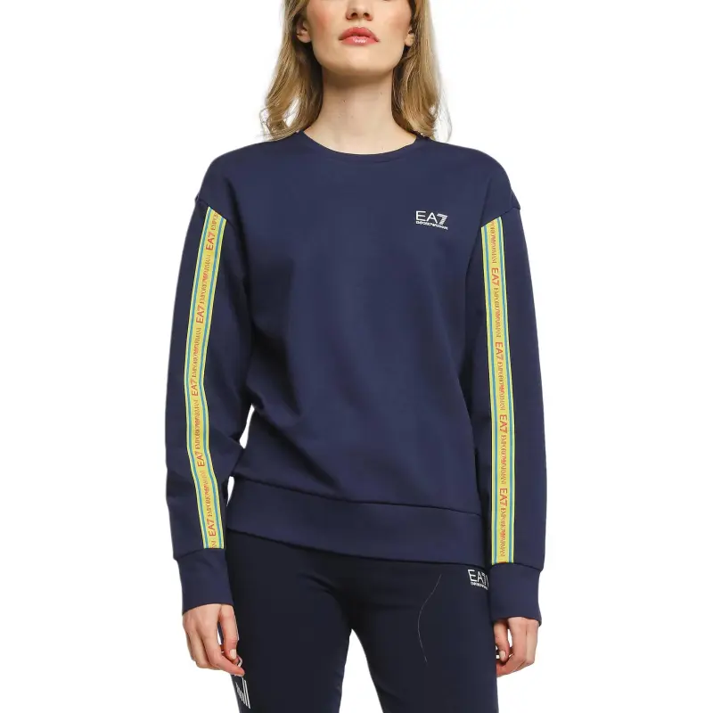 EMPORIO ARMANI EA7 Sweatshirts Women's Dark Blue-2