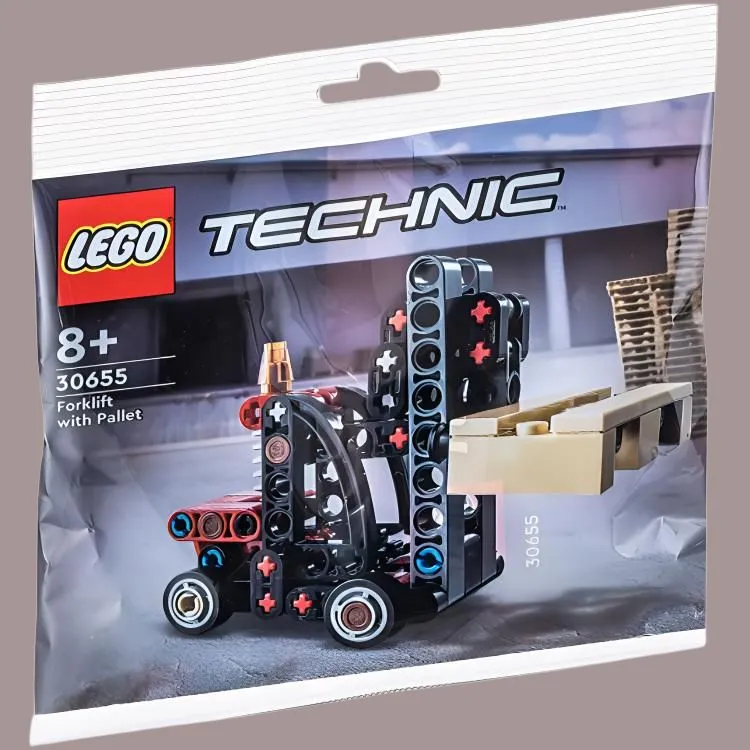 LEGO Tray Forklift Assembly Bag Building Blocks 0 300pcs 30655-2