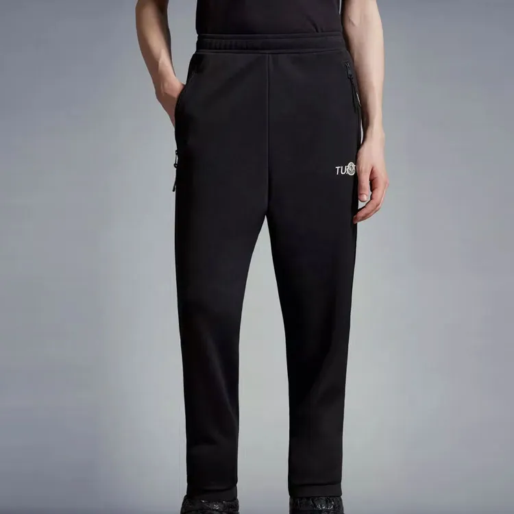 Fragment Design X Moncler GENIUS X Fujiwara Hiroshi FRGMT Casual Pants Unisex Black-1