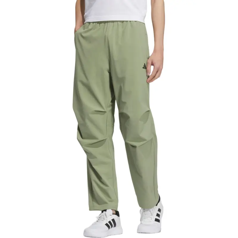 Adidas Climacool Knitted Sports Pants Men's Tent Green-1