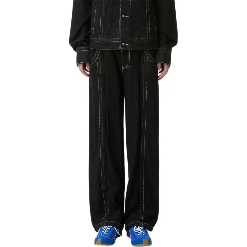 ADER ERROR FW24 Jeans Unisex Black-3