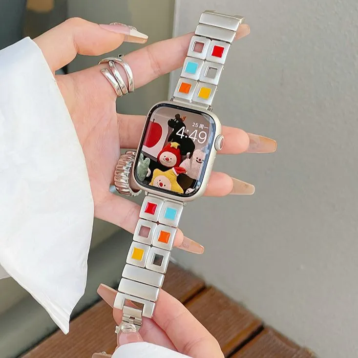 Yu Qing Apple Compatibility Watch Band Alloy-2
