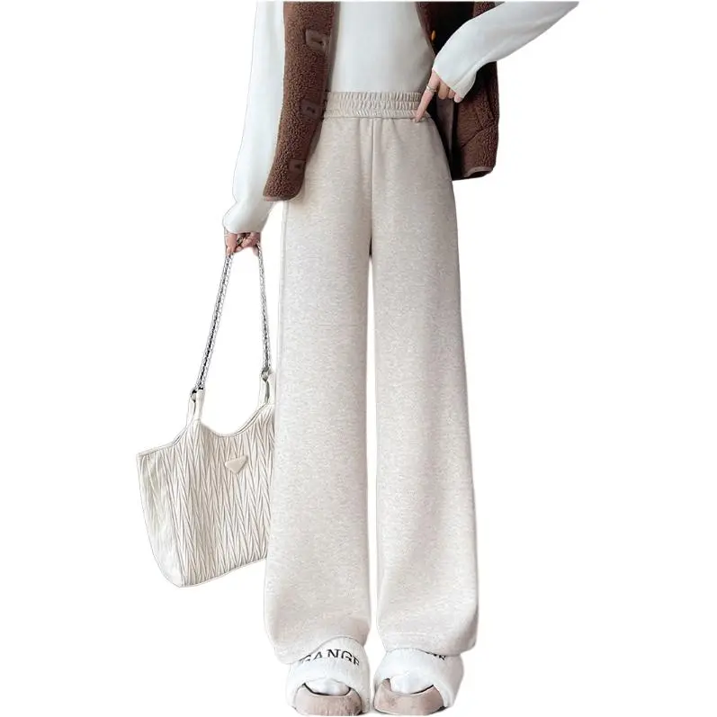 Tonlion Casual Pants Women's Oat-4