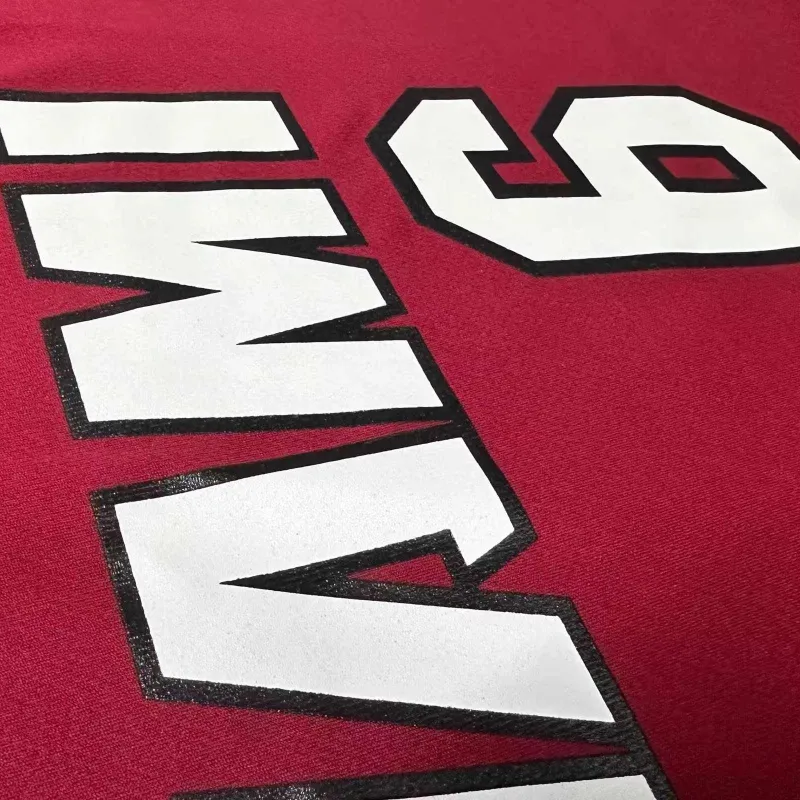 Adidas x NBA Heat Team Basketball Jerseys Unisex Burgundy-2