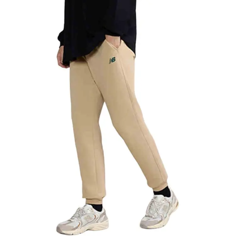 New Balance Knitted Sports Pants Men's Apricot-2