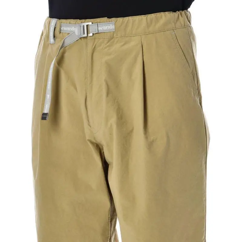 And Wander Casual Pants Men's Beige-4