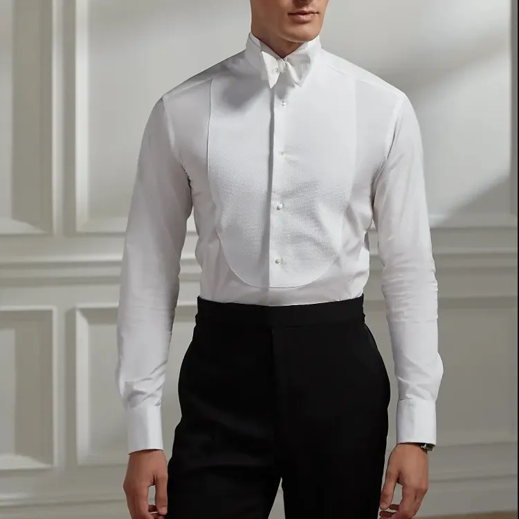 Polo Ralph Lauren Wingtip-Collar Poplin Shirt Shirt Men's White-1