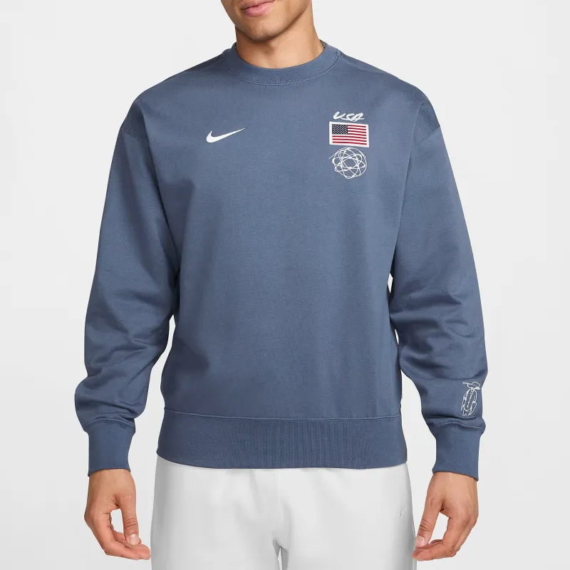 Nike Usa Solo Men's Nike Dri FIT Adv Breaking Crew Neck Sweatshirt-2
