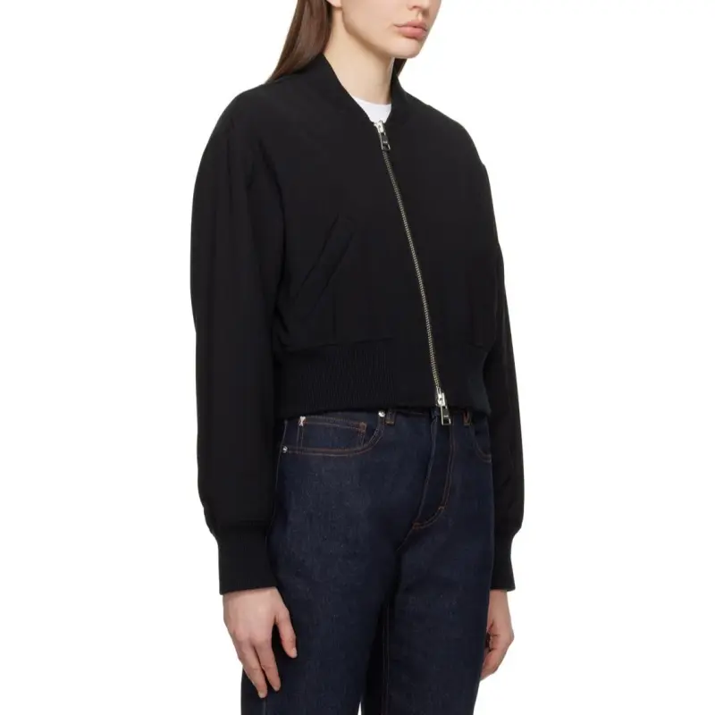 AMIPARIS Paris Zip Up Padded Bomber Jacket-8