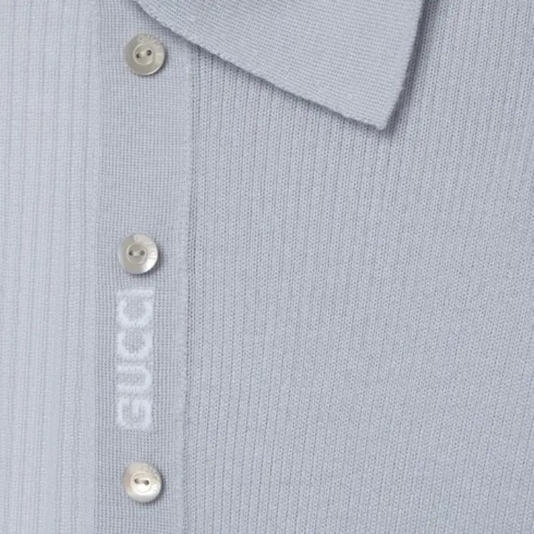 GUCCI Polo Shirts Women's Gray-4