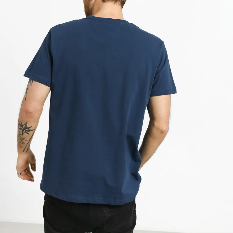 Patagonia Organic Fitz Roy Scope T Shirt Men's Marine Blue-1