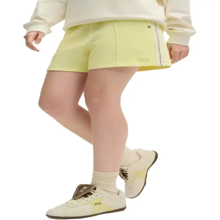 FILA ORIGINALE Casual Shorts Women's Duck Yellow-1