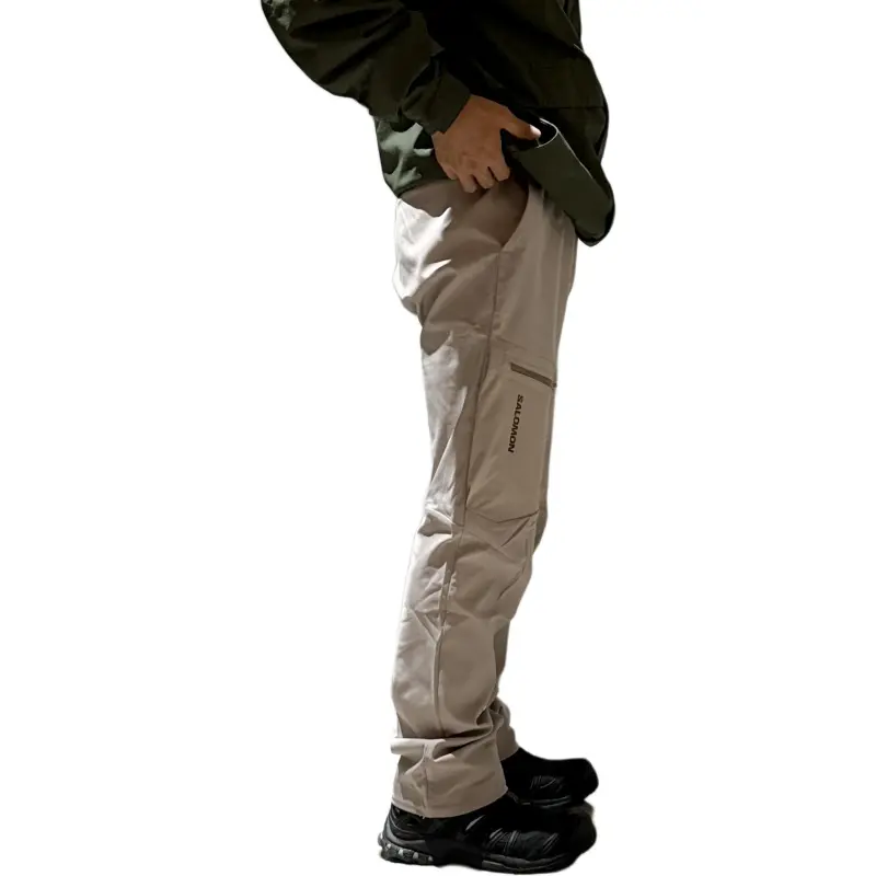 SALOMON Casual Pants Unisex Ethereal Brown-1