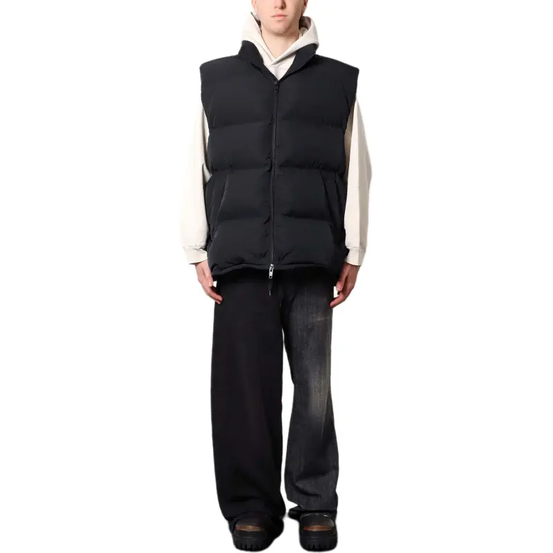 Balenciaga Logo Printed Puffer Vest-2