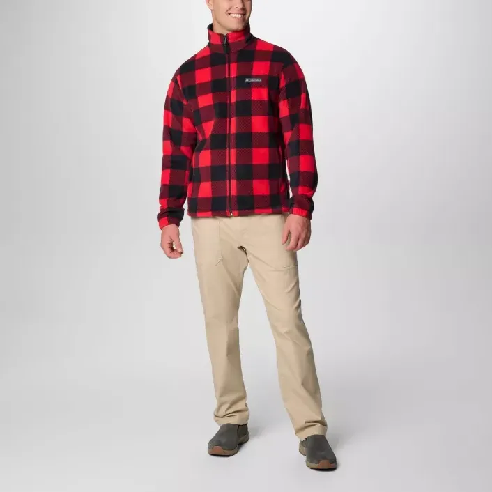 Columbia Jackets Men Red Plaid-3
