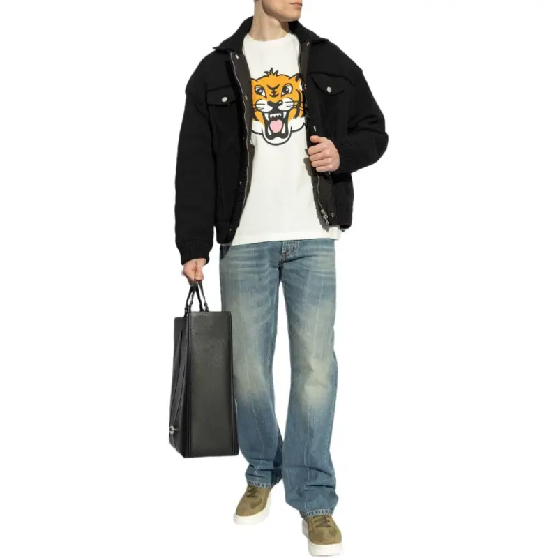 KENZO Happy Tiger Crewneck T Shirt-3