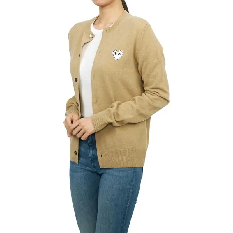 CDG Play Knitwear Women's Yellow-3