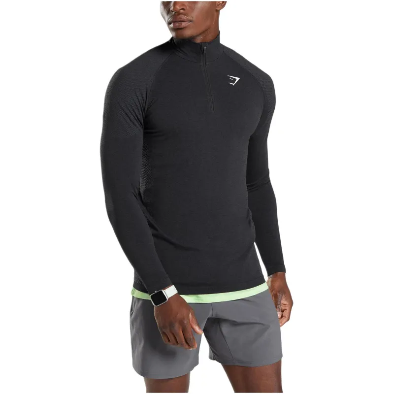 GYMSHARK T Shirts Men Black-2