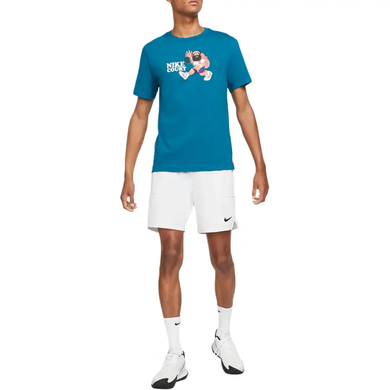 Nike Court Slam T-Shirt Men's Green-2