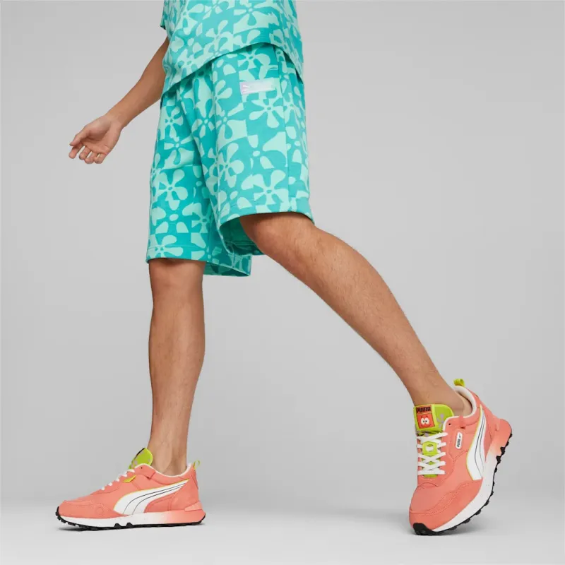 PUMA X SPONGEBOB Casual Shorts Unisex Mint Green-5
