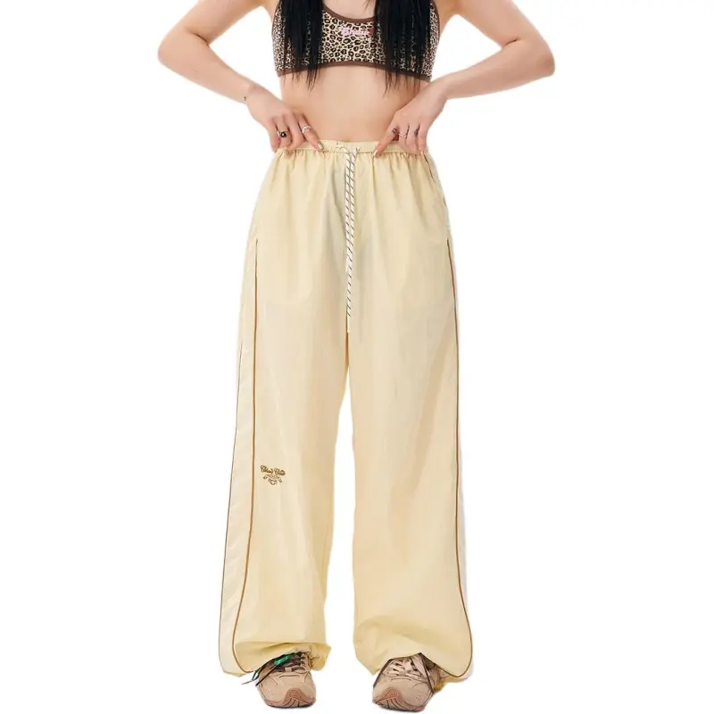 CHUU Casual Pants Women's Light Yellow-5
