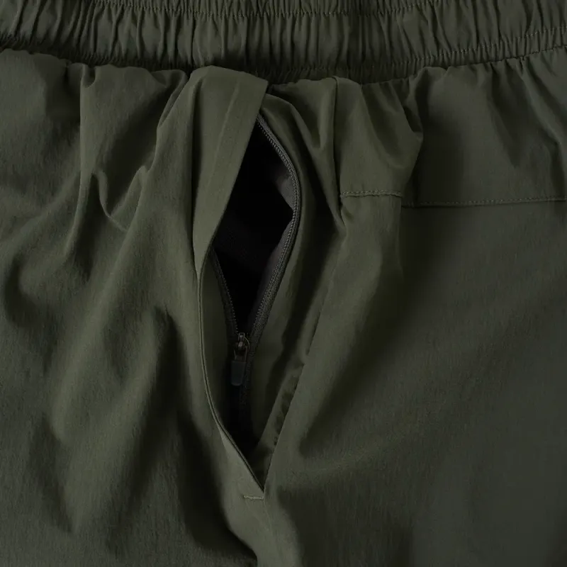 DECATHLON 500 Series Athletic Trousers Men's Dark Green-3