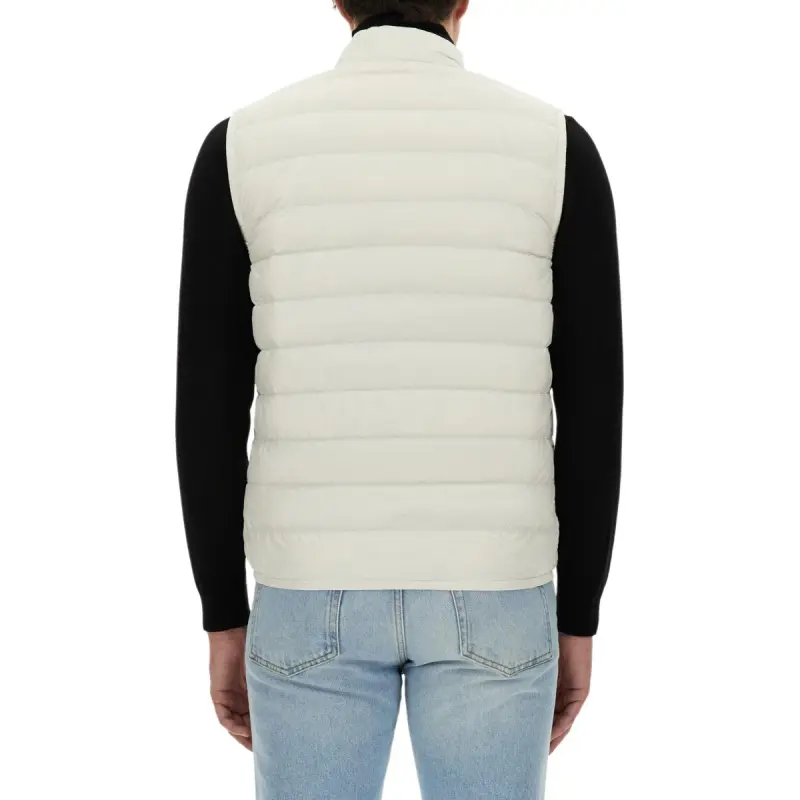 WOOLRICH Zip-Up Sleeveless Down Jacket-1