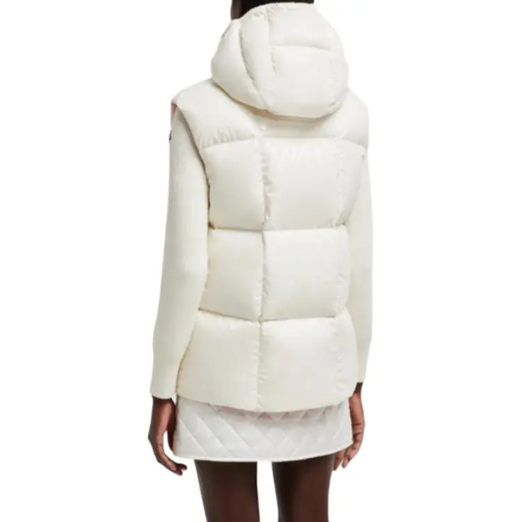 Moncler Luzule Logo patch Padded Gilet-5