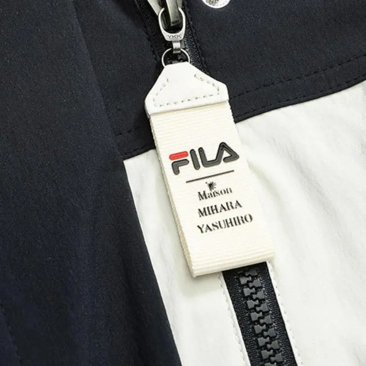 Mihara Yasuhiro X FILA Jackets Women's Morning Dew Gray-3