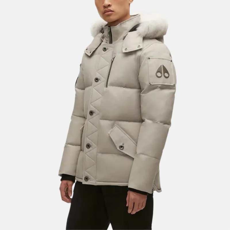 Moose Knuckles Down Jackets Men Gray-4