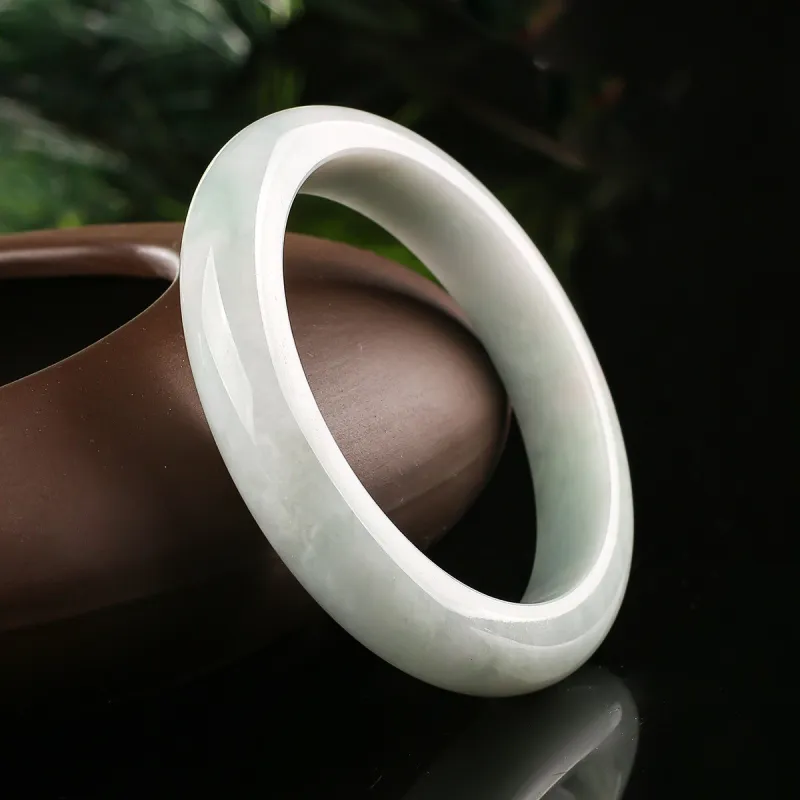TAMINA Glutinous Jade Jadeite Bangles Women's-2