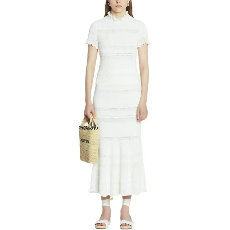 Lanvin Ruffled Maxi Skirt-1