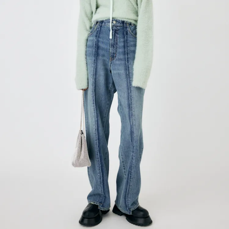 MOUSSY Jeans Women's 110 Blue-4