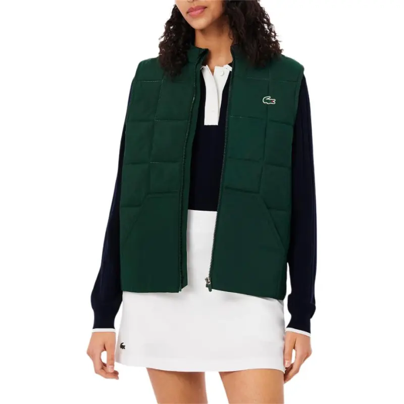 LACOSTE Vests Women's Green-1