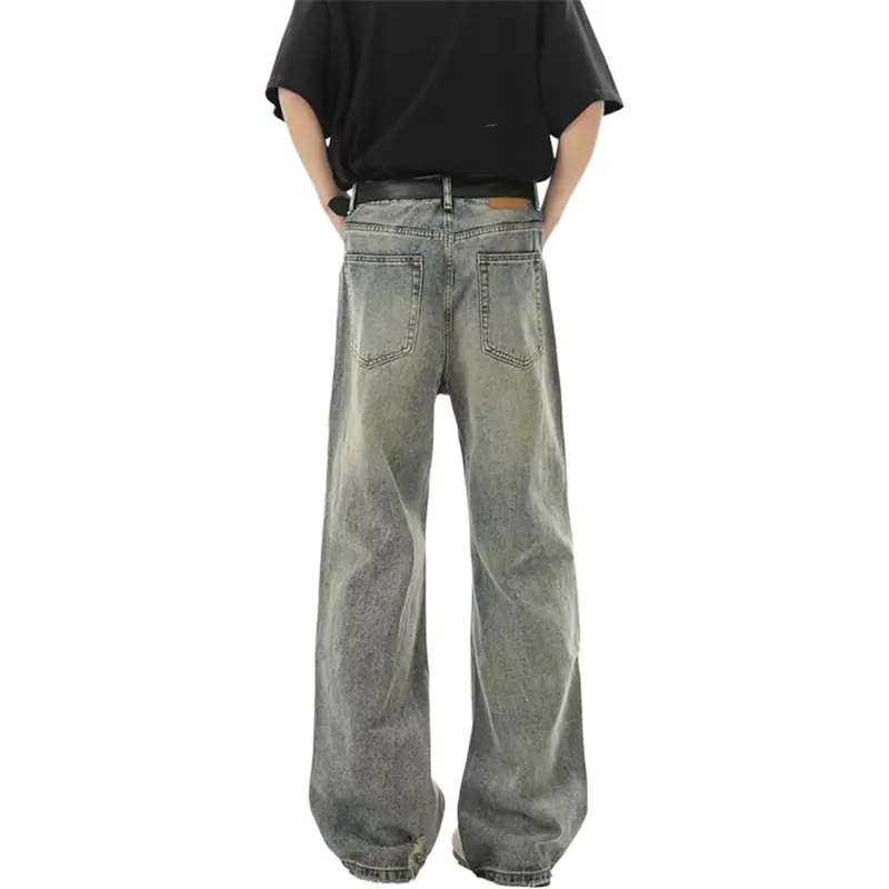TESTUNG Classic Jeans Unisex Blue Tone-7